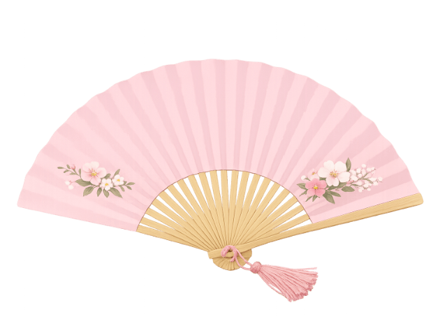 房飾りの扇